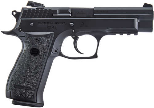 <span style="font-weight:bolder; ">Sar</span> Usa K2 Semi-Auto Pistol 45 ACP 4.7" Barrel 2-10Rd Mags Steel Black Polymer Grip