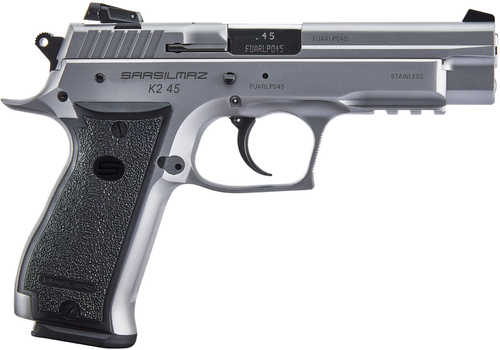 <span style="font-weight:bolder; ">Sar</span> Usa K2 Semi-Auto Pistol 45 ACP 4.70" Barrel 1-10Rd Mag Stainless Steel Black Polymer Grip