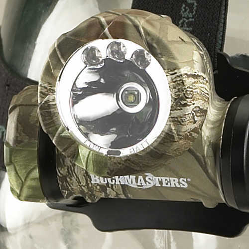 Streamlight Buckmaster's Camo Trident Headlamp 3 Green Led/Xenon HdwGrn