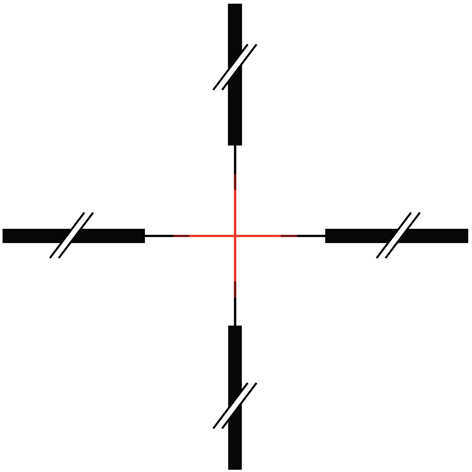 Trijicon ACOG Rifle Scope 1.5X 24 Red Crosshair Matte Ta45R-4