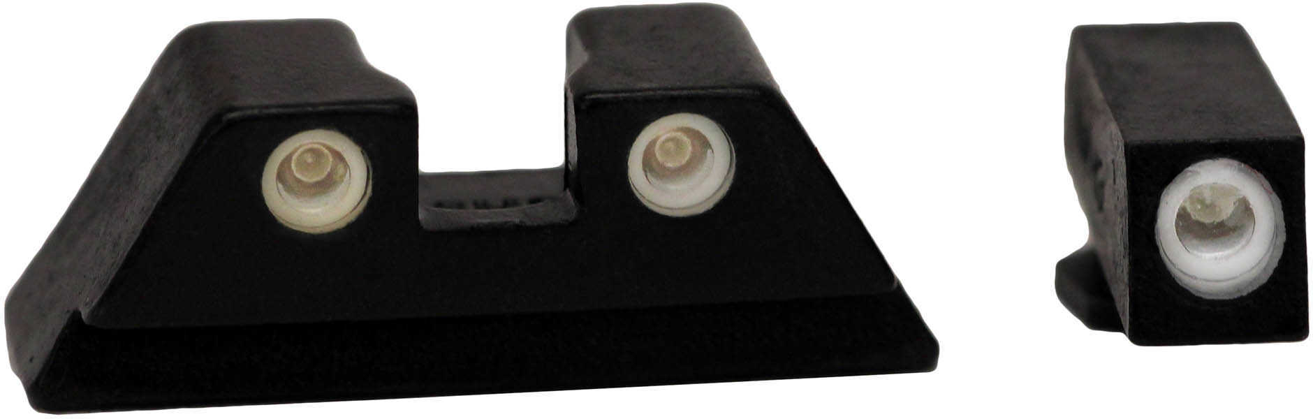 Mako Group for Glock - Tru-Dot Sights 10mm & .45 ACP , Green/Yellow, Fixed Set ML10222Y