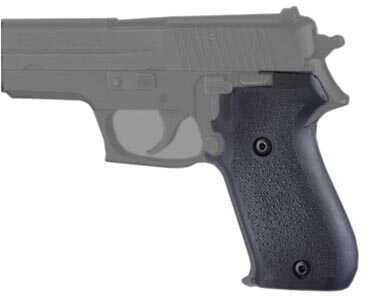 Hogue Grips Rubber Sig Sauer P220 American No Finger Grooves Black 20010