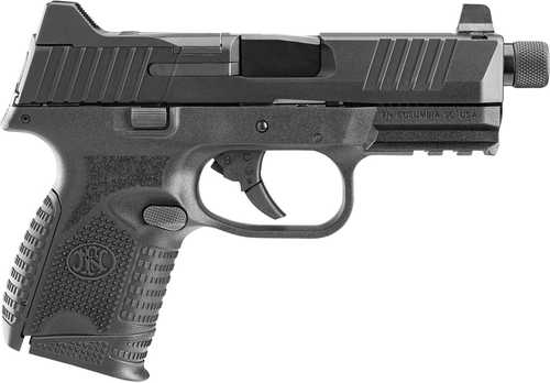 FN 509 Compact Tactical Semi-Auto Pistol 9mm Luger 4.32" Barrel 2-10Rd Mag Black Interchangeable Backstrap Grip Finish