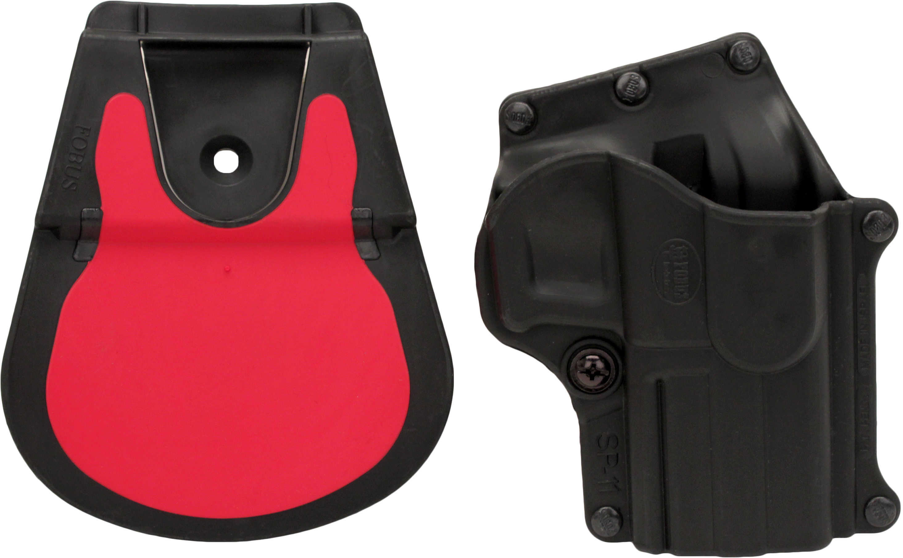 Fobus Roto Paddle Holster Right Hand Black 4" Springfield XD SP11Rp