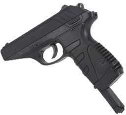 Gamo P-25 Blowback Co2 Pistol .177 Pellet 450Fps 7.72" Black Synthetic Textured Grip 3 Dot Fixed Sights 16Rd 611138054