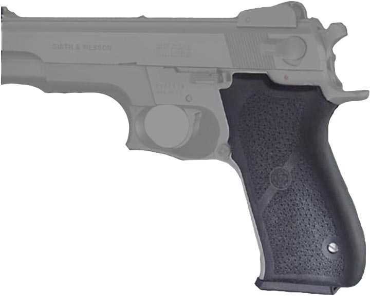 Hogue Grips Rubber S&W 1006/4506 Series Black Will Not Fit Decocker Model With 2 Or 7 In Third Digit 6010