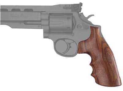Hogue Wood Grips - Pau Ferro Smith & Wesson K&L Square Butt 10300-img-1