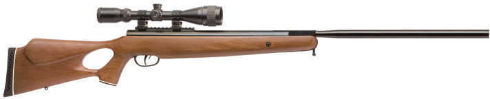 Benjamin Sheridan Trail NP XL1500 Air Rifle .177 Pellet Brown Finish Wood Stock Break Barrel with 3-9x40 Scope Single Sh