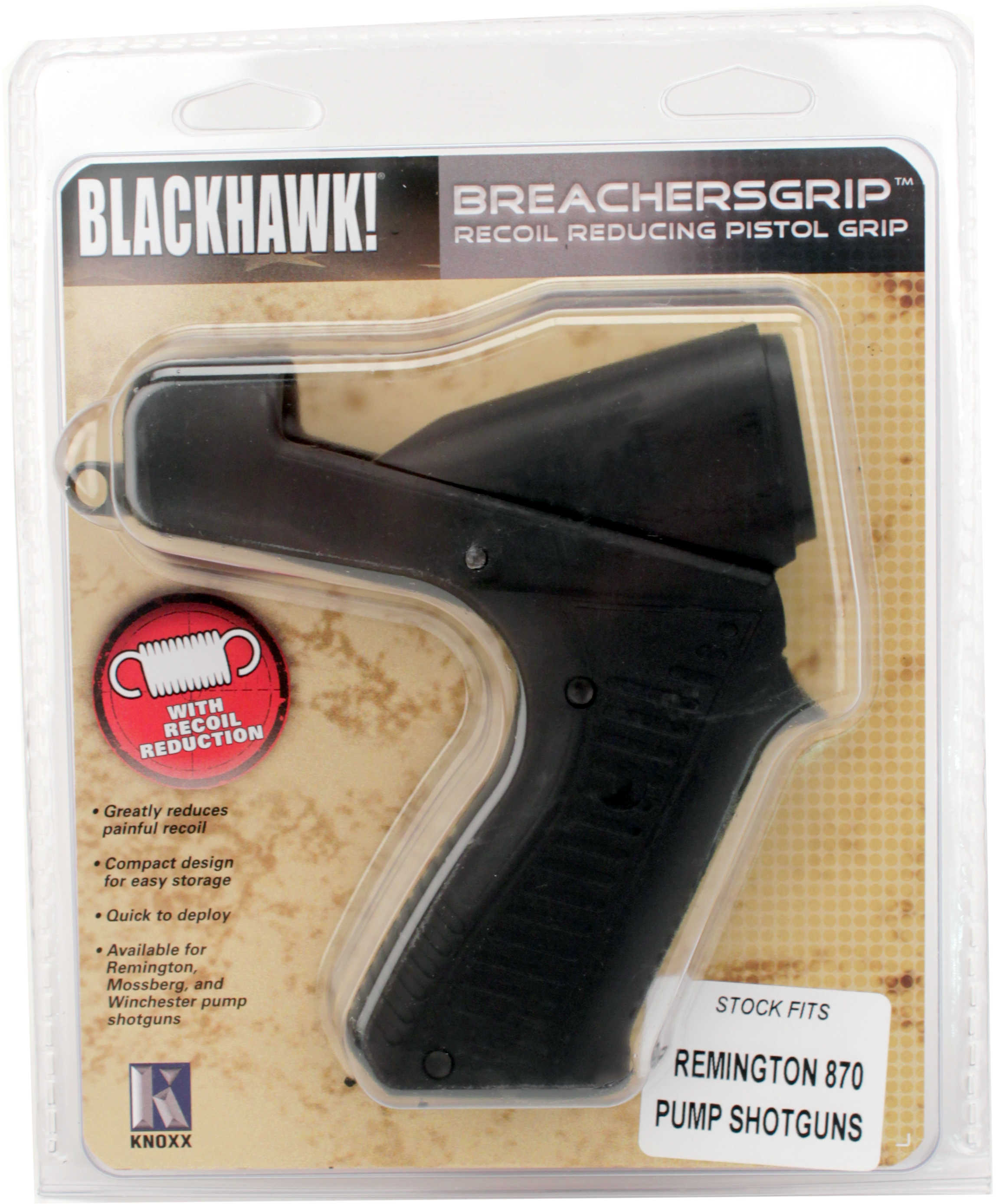 BlackHawk Products Group Breachers Grip Stock, 12 Gauge Remington 870 K02100-C