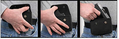 Bulldog Cases Cell Phone Fits Single Handgun 5"X4"X1" Black BD841
