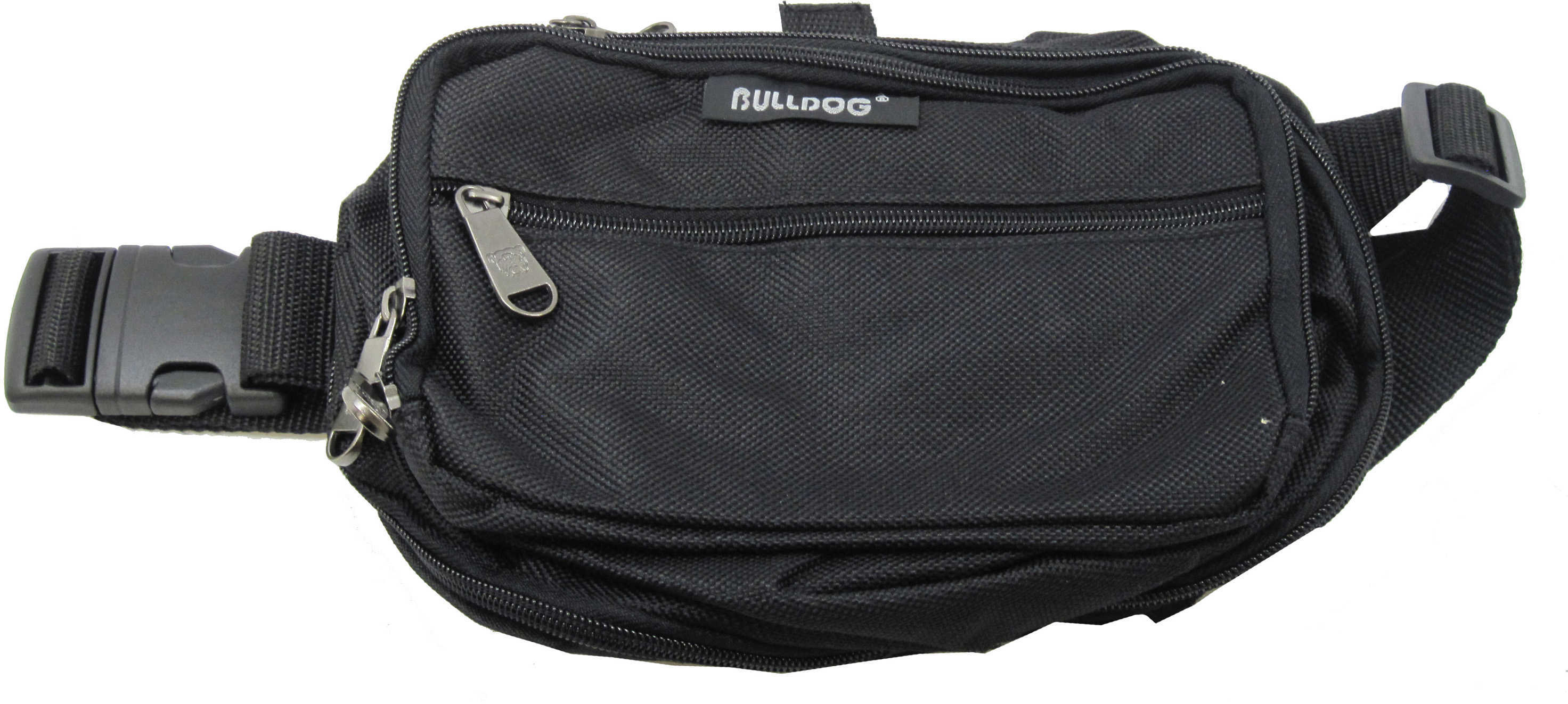 Bulldog Cases Fanny Pack Black Soft Medium BD860