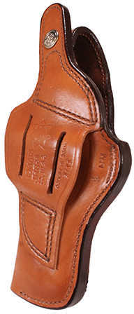 Bianchi 5BHL Thumbsnap Belt Holster Right Hand Tan 4" S&W 27,28,29, Similar N Frame Leather 10309