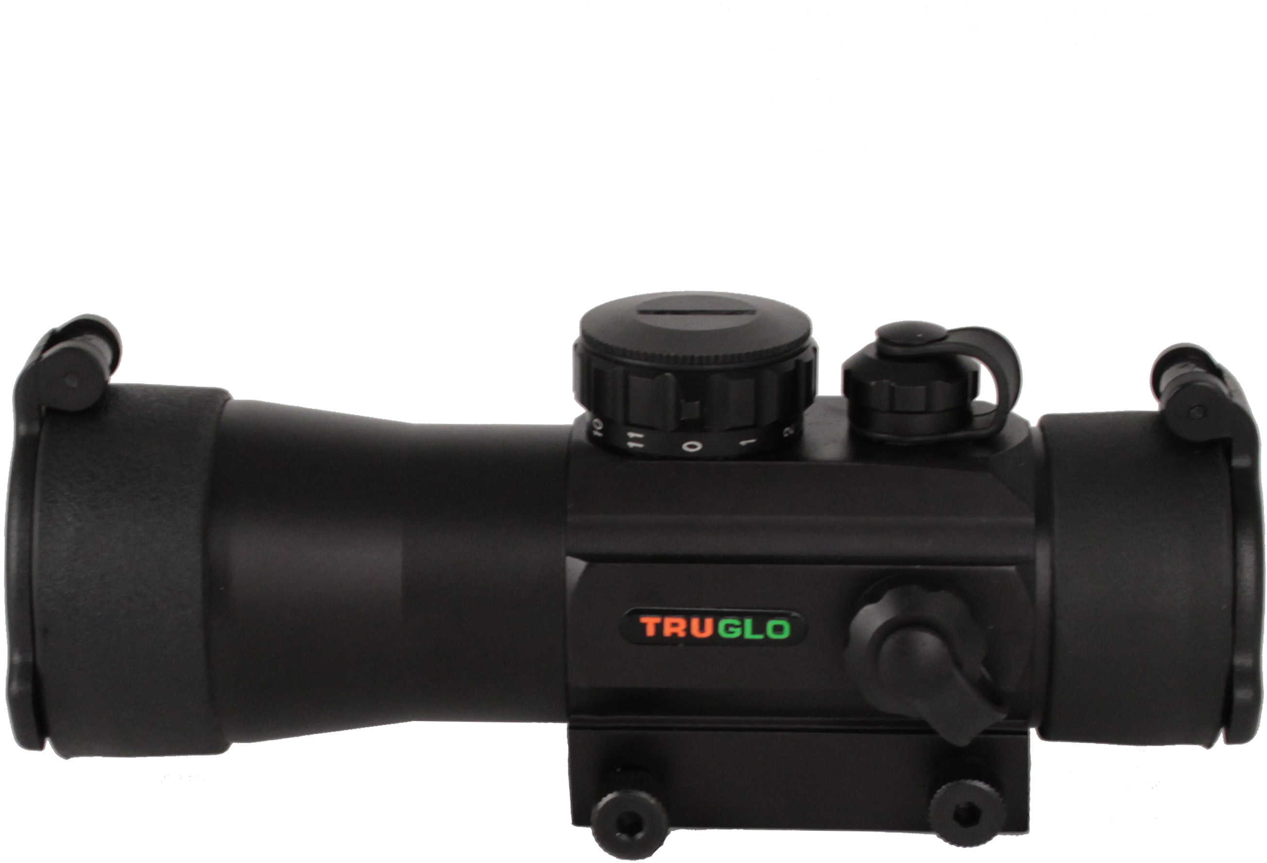 Truglo XtRM Red Dot Scope 2X42mm 30mm 5MOA 1x CR2032 Battery Black Finish TG8030B2