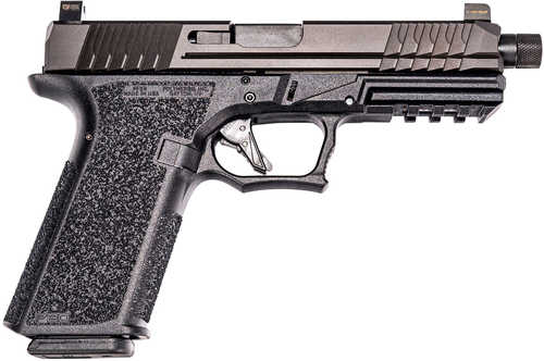 <span style="font-weight:bolder; ">Polymer80</span> PFS9 Full Size Semi-Auto Pistol 9mm Luger 4.49" Barrel 1-17Rd Mag Black Aggressive Textured Grip