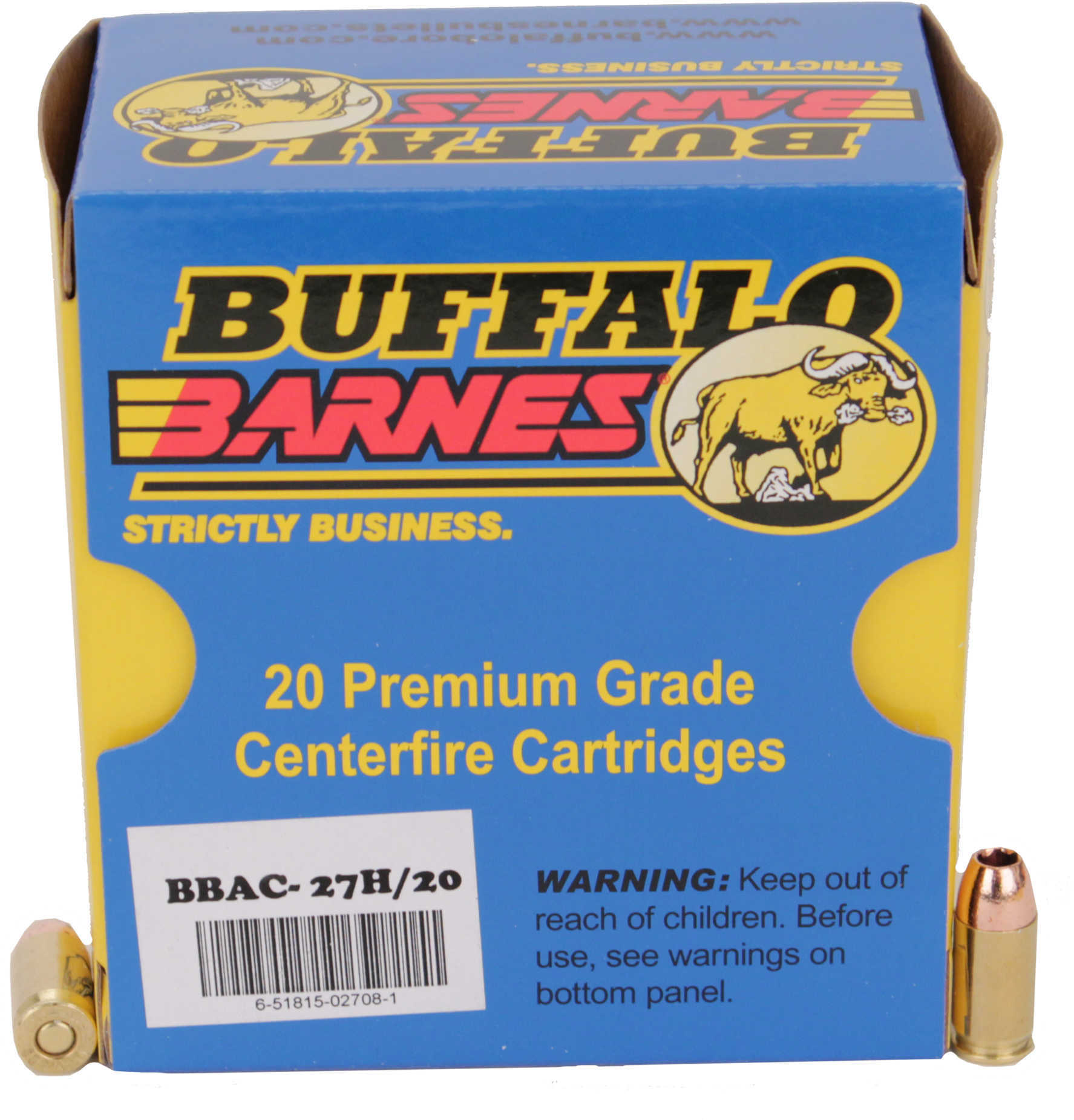 380 ACP 20 Rounds Ammunition Buffalo Bore 80 Grain Hollow Point
