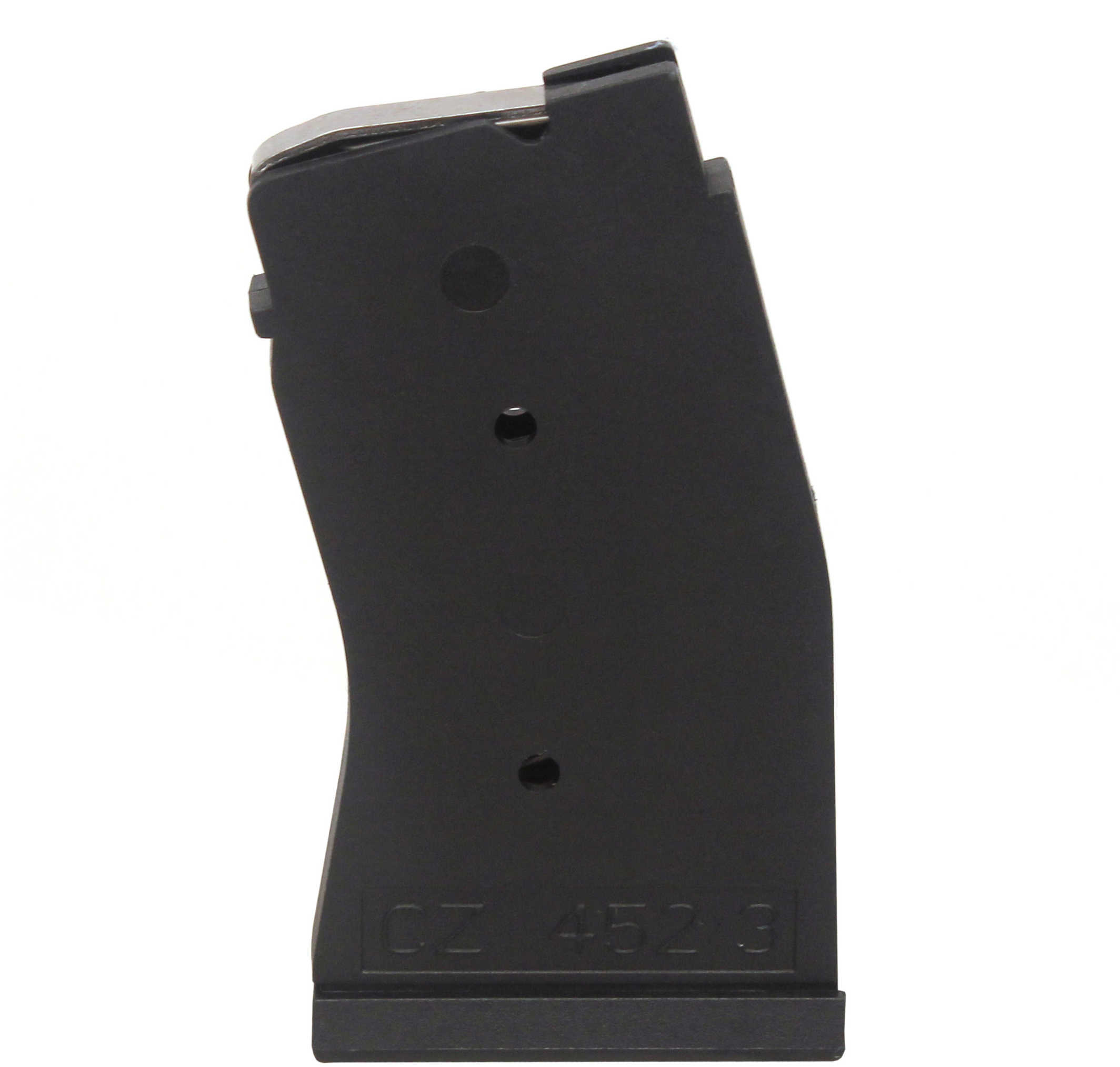 Magazine CZ 452/453 22 Winchester Magnum Rimfire (WMR) 10 Round Polymer Black Finish