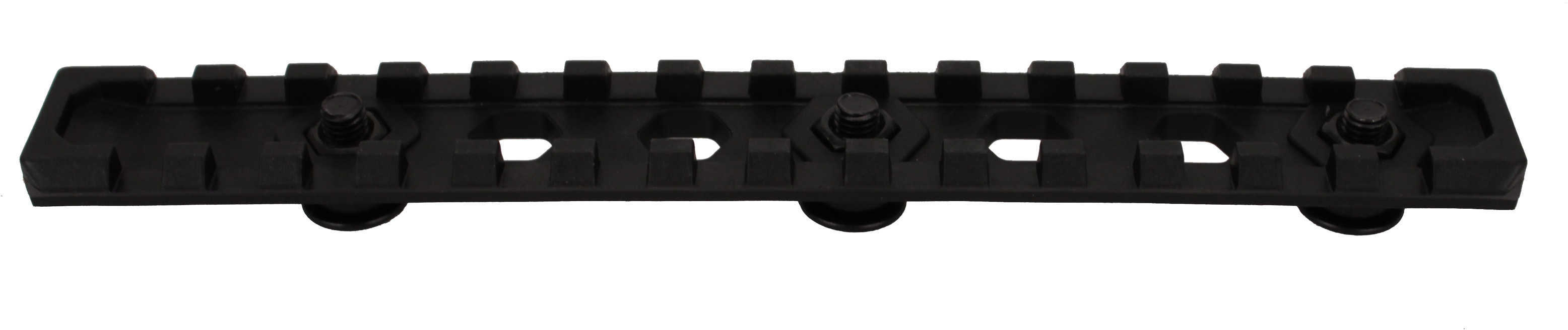 ProMag AR-15 Rifle & M4 Carbine Forend Rail - Black Picatinny attaches to the using 3 scr PM003B