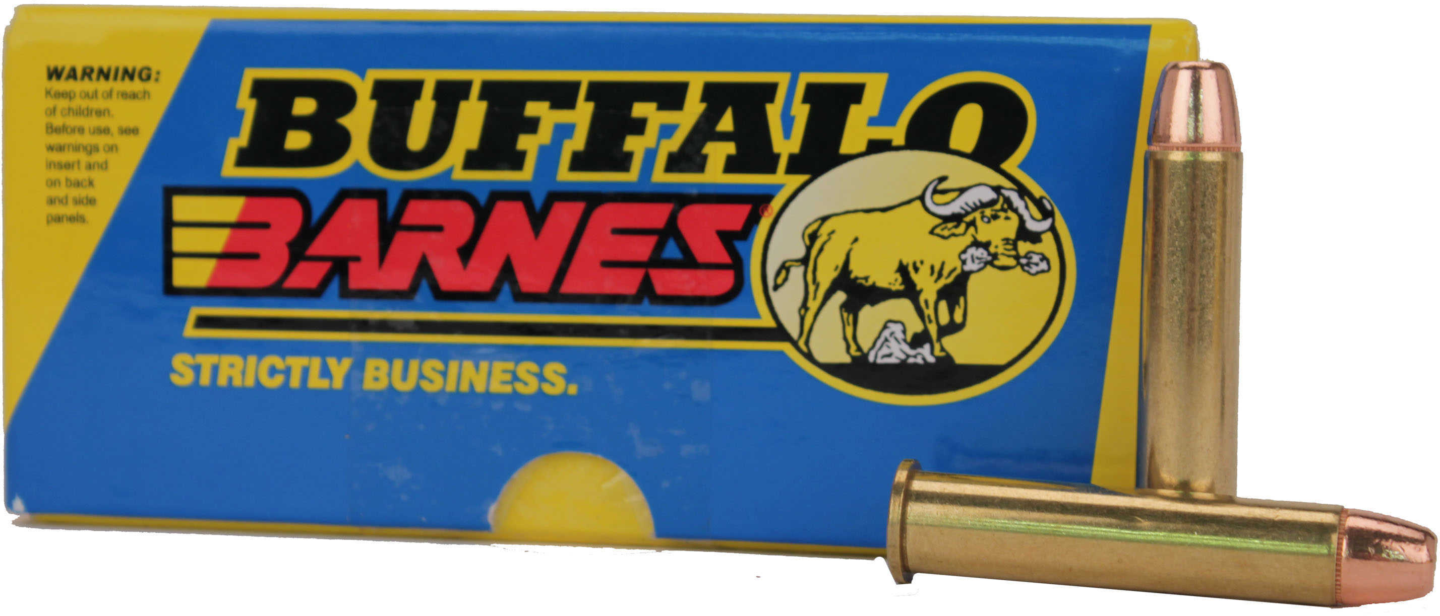 45-70 Government 20 Rounds Ammunition Buffalo Bore 500 Grain Full Metal Jacket