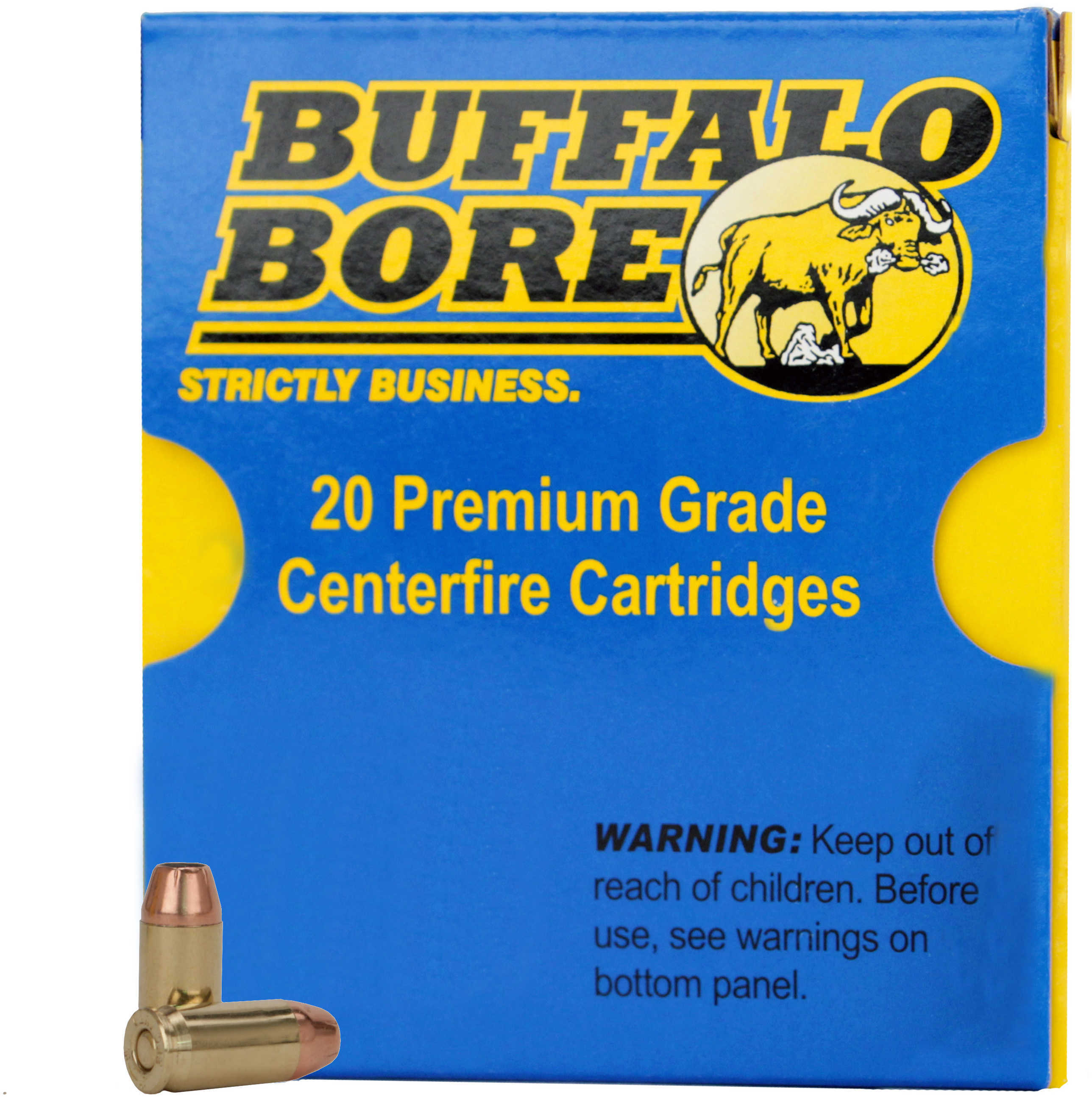 45 Colt 20 Rounds Ammunition Buffalo Bore 255 Grain Lead