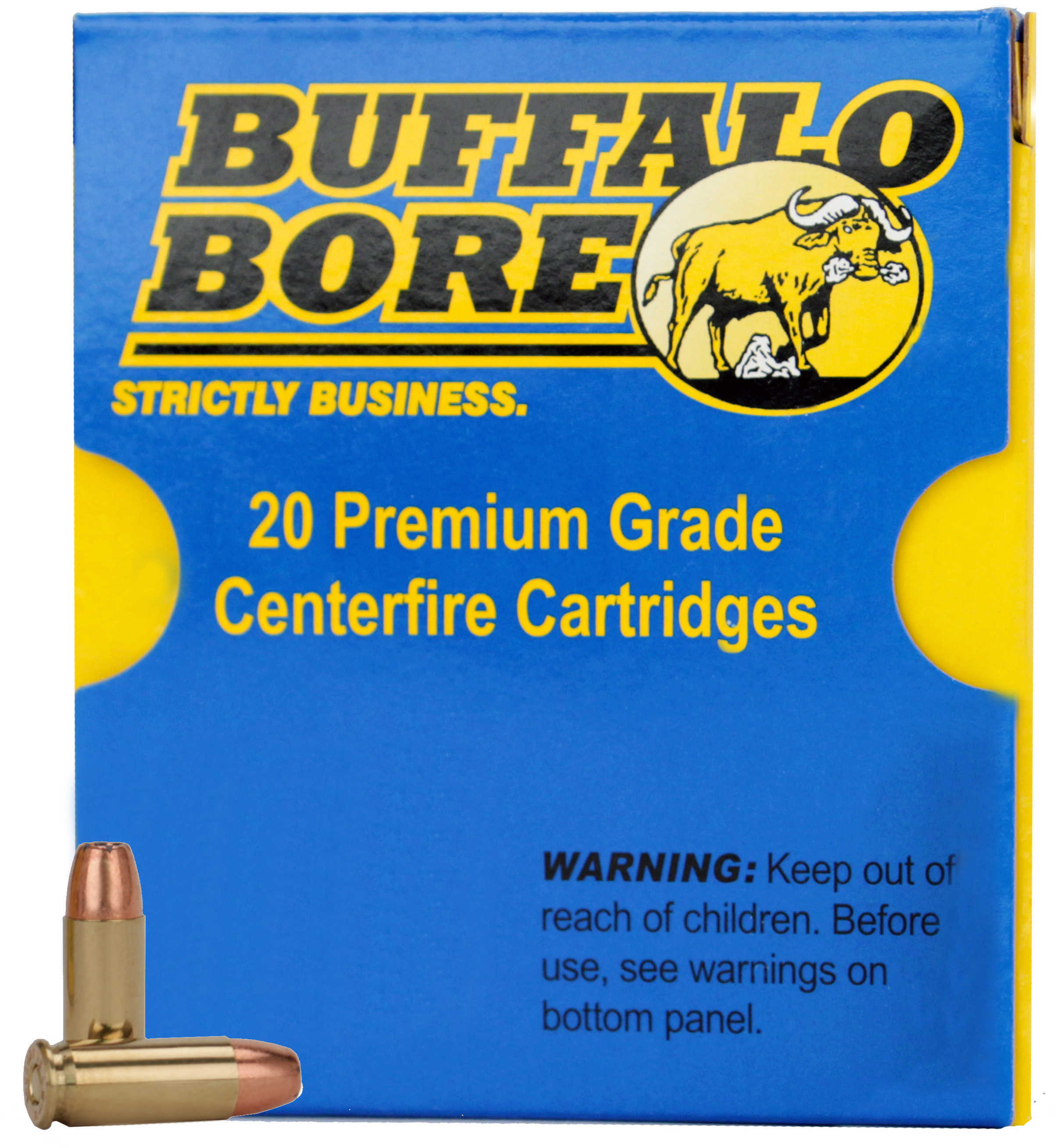 Buffalo Bore Ammunition Heavy 45 Colt +P (Per 20) Deer Grenade, 260 Grains Medium Cast HP 3K/20