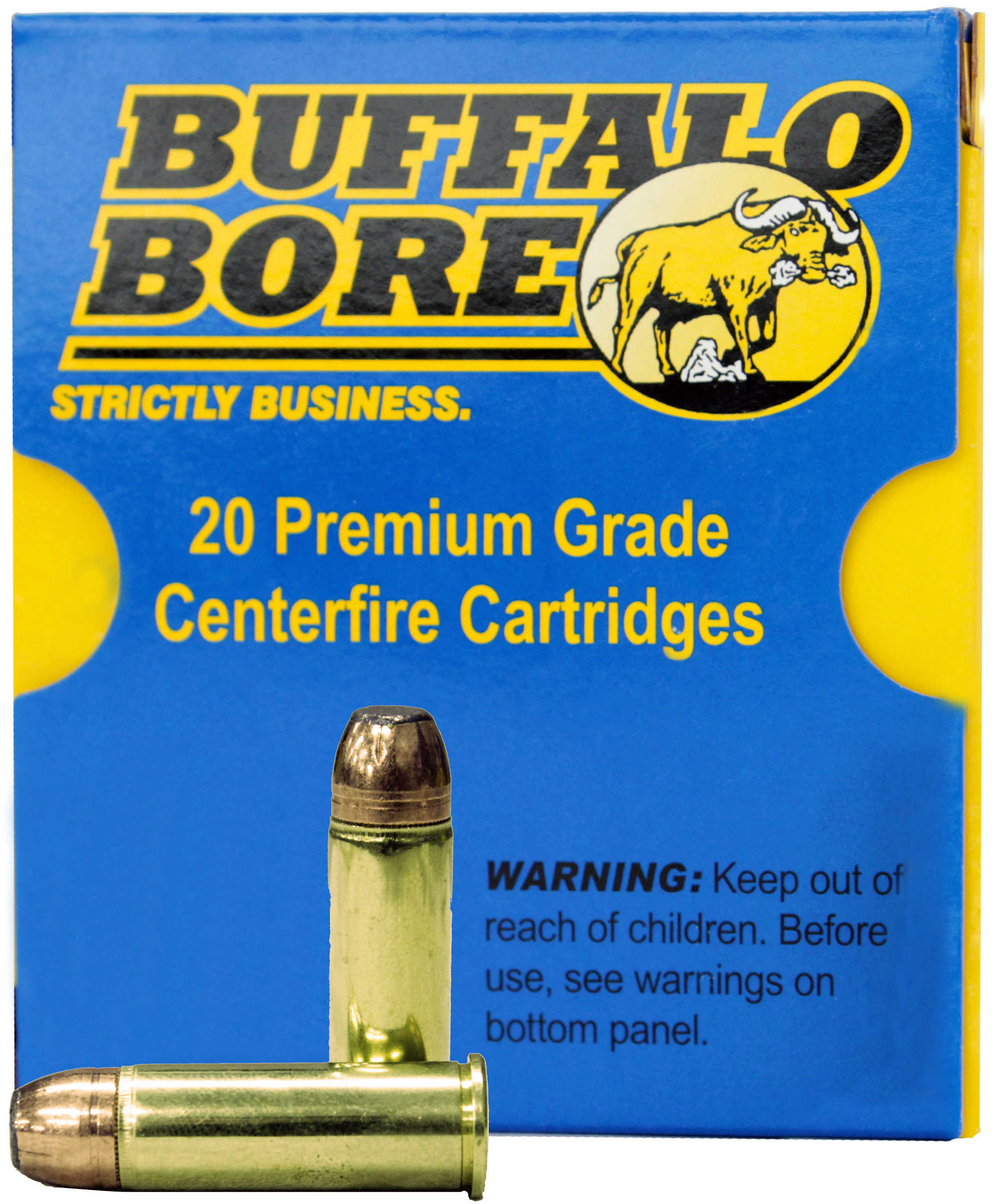 44 Rem Magnum 20 Rounds Ammunition Buffalo Bore 300 Grain Soft Point