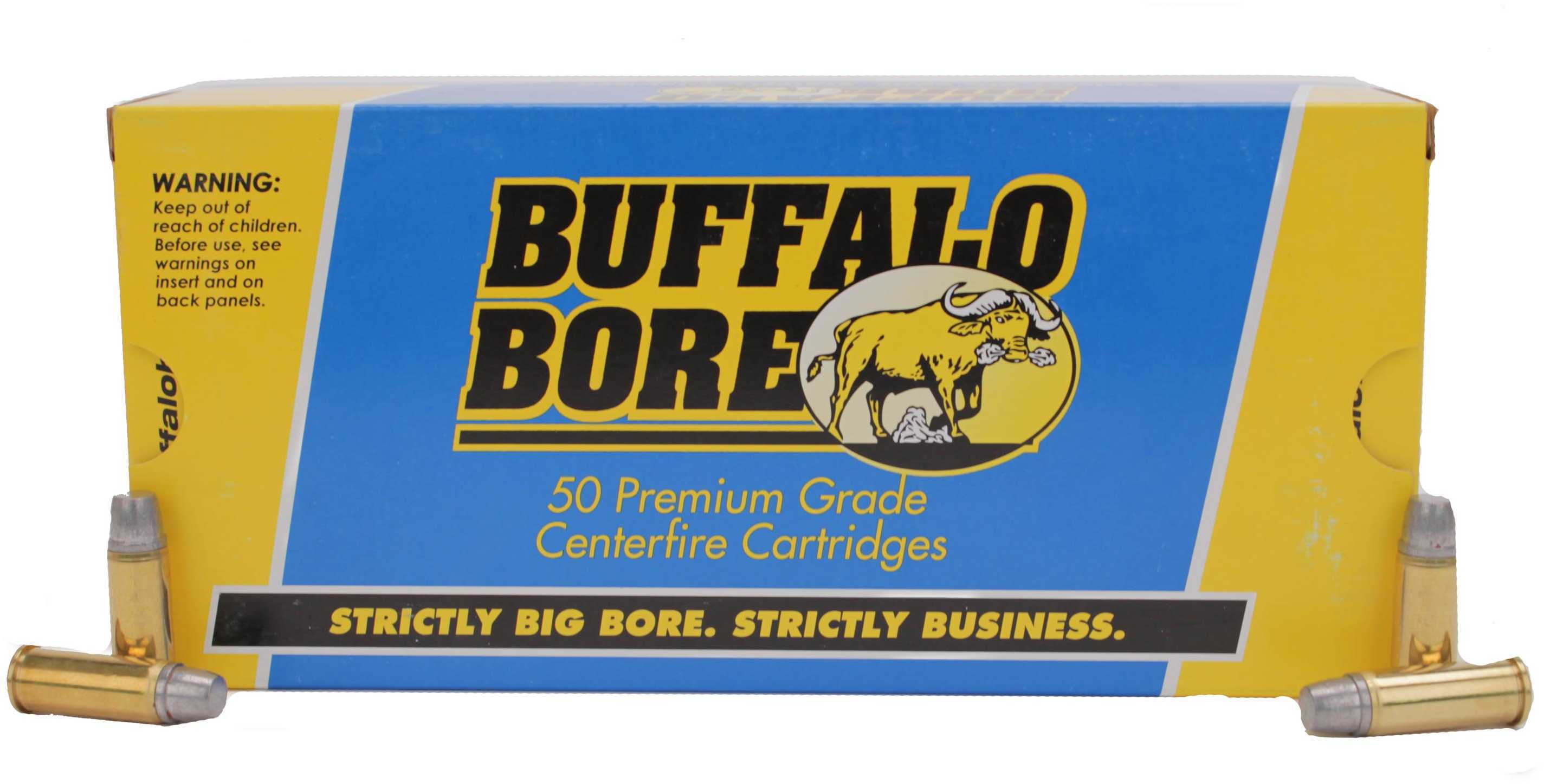 Buffalo Bore Ammunition Heavy 44 Special 255 Grains Hard Cast SWC Keith GC (Per 50) 14B/50