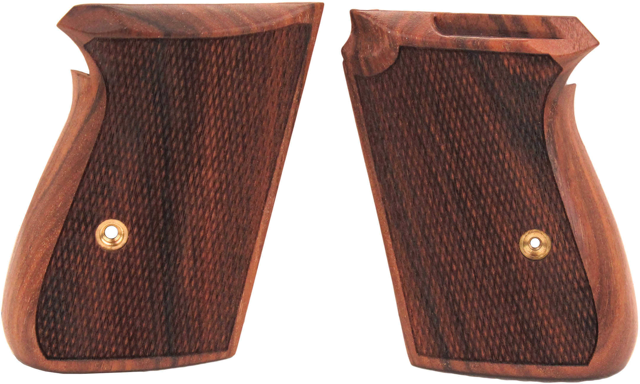 Hogue Walther PPK Grips Pau Ferro Checkered 02311
