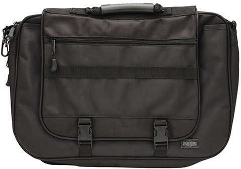Uncle Mikes Side-Armor Series Briefcase w/Holster, Black 53551