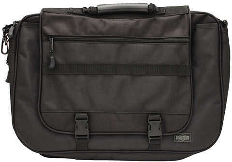 Uncle Mikes Side-Armor Series Briefcase w/Holster, Black 53551
