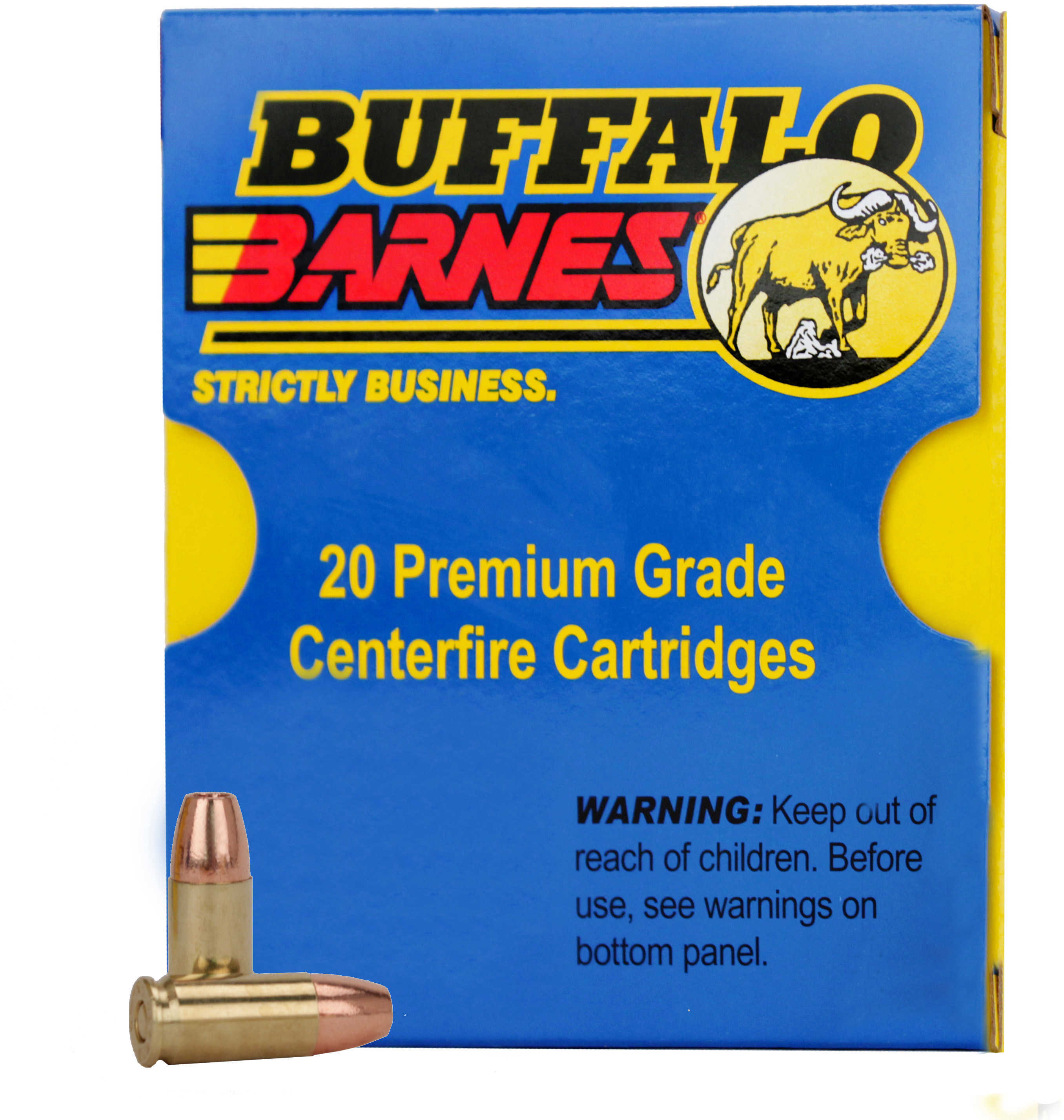 9mm Luger 20 Rounds Ammunition Buffalo Bore 95 Grain Hollow Point