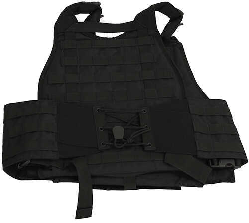 Galati Gear Plate Carrier Vest w/Cumber Bund, Black GLPC560-B