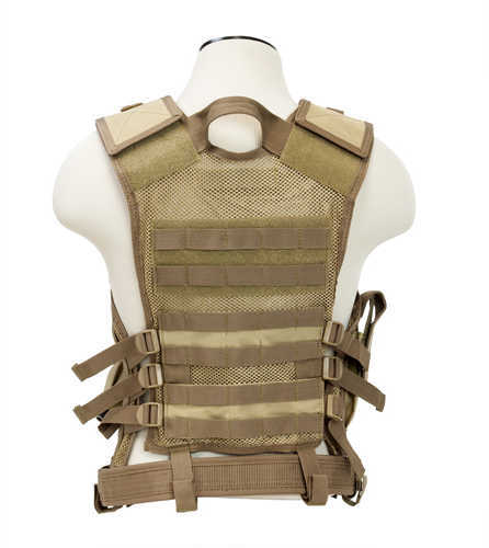 NcStar Tactical Vest Tan, Large CTVL2916T