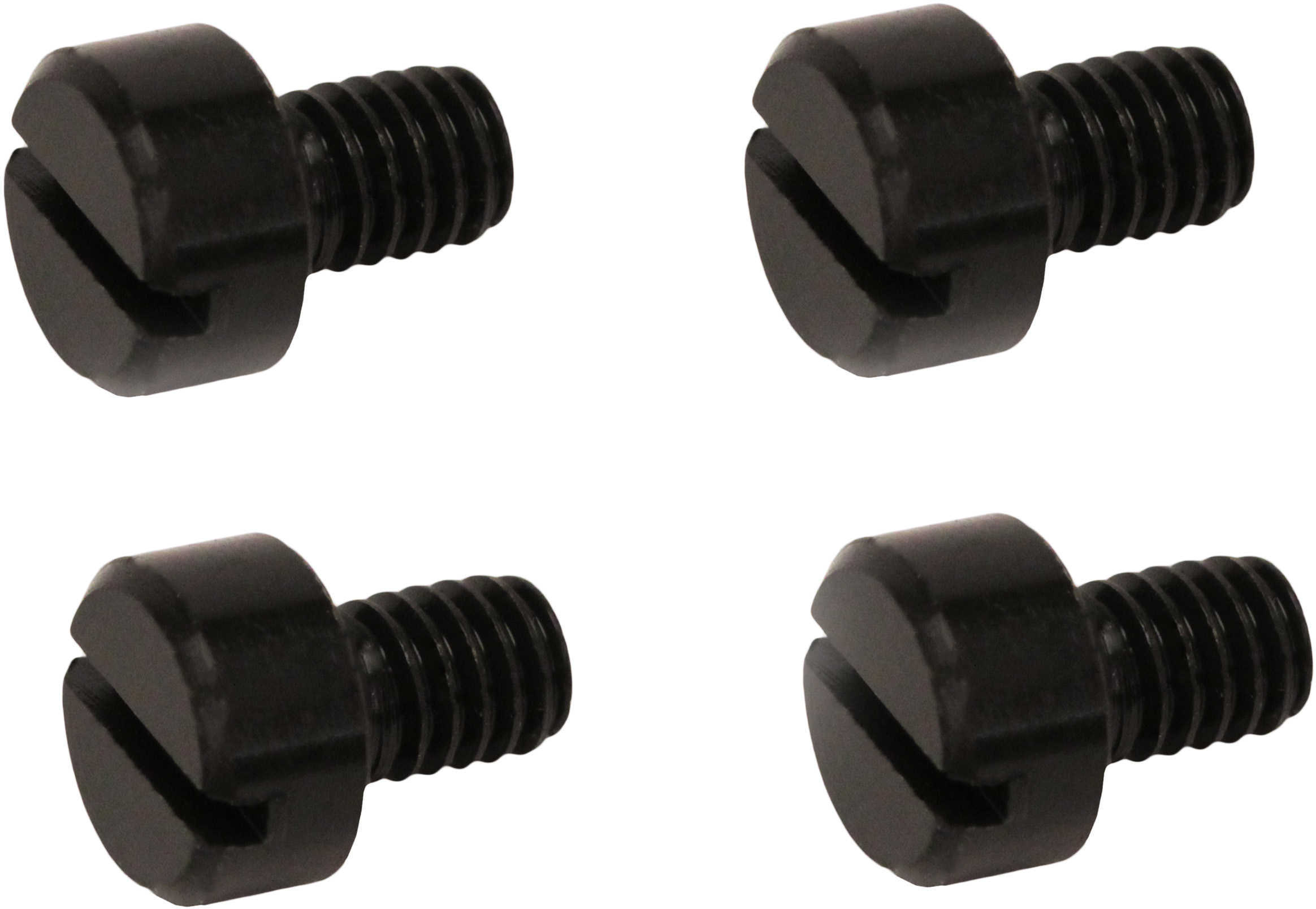 Hogue Ruger Mark II/Mark III Grip Screws (Per 4) Slot, Black 82008