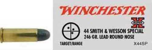 44 Special 50 Rounds Ammunition Winchester 246 Grain Lead