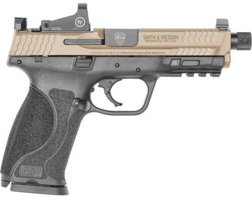 Smith & Wesson M&P9 M2.0 Spec Series Semi-Auto Pistol 9mm 4.6" Barrel 2-17Rd Mags FDE Polymer Finish