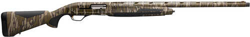 Browning Maxus II Semi-Auto 12 Gauge Shotgun 28" Barrel 4Rd Capacity 3.5" Chamber Mossy Oak Bottomland Fixed Overmolded Grip Paneled Stock Right Hand