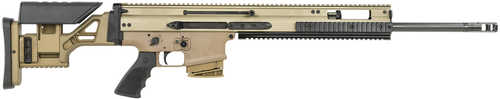 FN SCAR 20s NRCH Semi-Automatic Rifle 6.5 Creedmoor 20" Chrome-Lined Cold Hammered Forged Barrel (1)-10Rd Magazine Optic Ready Black Hogue Rubber Grips Flat Dark Earth Finish