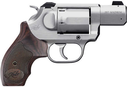 Kimber K6s DASA Revolver 357 Mag, 2 in barrel, 6 rd, stainless steel, silver finish