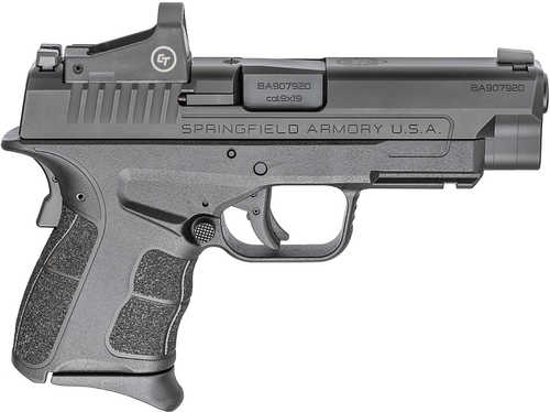 Springfield Armory XD-S Mod.2 OSP 9mm Luger Semi-Auto Pistol 4" Barrel (2)-7Rd Mags White Dot Front Serrated Rear Black Polymer Finish