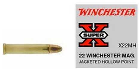 22 Winchester Magnum Rimfire 50 Rounds Ammunition 40 Grain Hollow Point