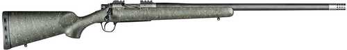 Christensen Arms Summit TI 6.5 Creedmoor Rifle 24 in barrel 4+1 capacity Integrated Base Sight Green carbon fiber finish