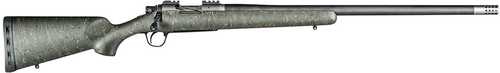 Christensen Arms Summit TI 6.5 <span style="font-weight:bolder; ">Creedmoor</span> Rifle 24 in barrel 4+1 capacity Integrated Base Sight Green carbon fiber finish