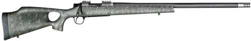Christensen Arms Summit TI 6.5 Creedmoor Rifle, 24 in barrel, 4+1 rd capacity, Integrated base sight, green carbon fiber finish