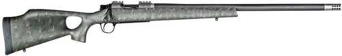 Christensen Arms Summit TI 6.5 <span style="font-weight:bolder; ">Creedmoor</span> Rifle, 24 in barrel, 4+1 rd capacity, Integrated base sight, green carbon fiber finish