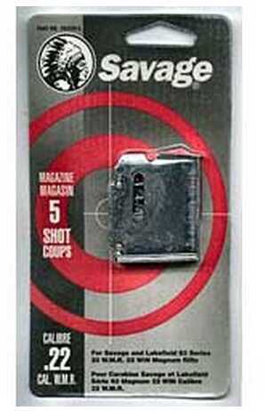 Savage Magazine 22WMR 5Rd Fits Model 90 Series Stainless 90009