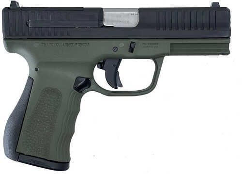 FMK Firearms Mach 9 G3 Pistol 9mm 4 in barrel 10 rd capacity olive drab-img-0