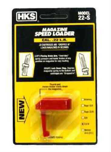 HKS Magloader 22LR Fits S&W 41/422/622/2213/2214 Black 22S
