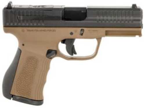 FMK MACH 9 9MM pistol, 4 in barrel, 10 rd capacity, burnt bronze, polymer finish