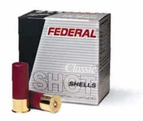12 Gauge 25 Rounds Ammunition Federal Cartridge 2 3/4" 1 1/8 oz Lead #4