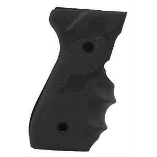 Hogue Grips Rubber Black W/Finger Grooves Wraparound Beretta M92 92000